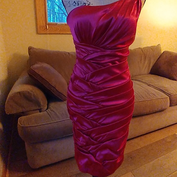 Bisou Bisou bodycon red dress 6 - Picture 6 of 6